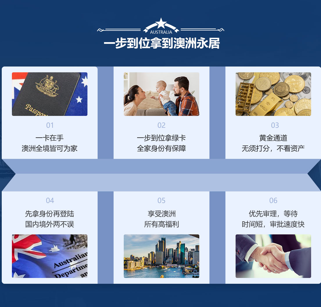 一步到位拿到澳洲永居